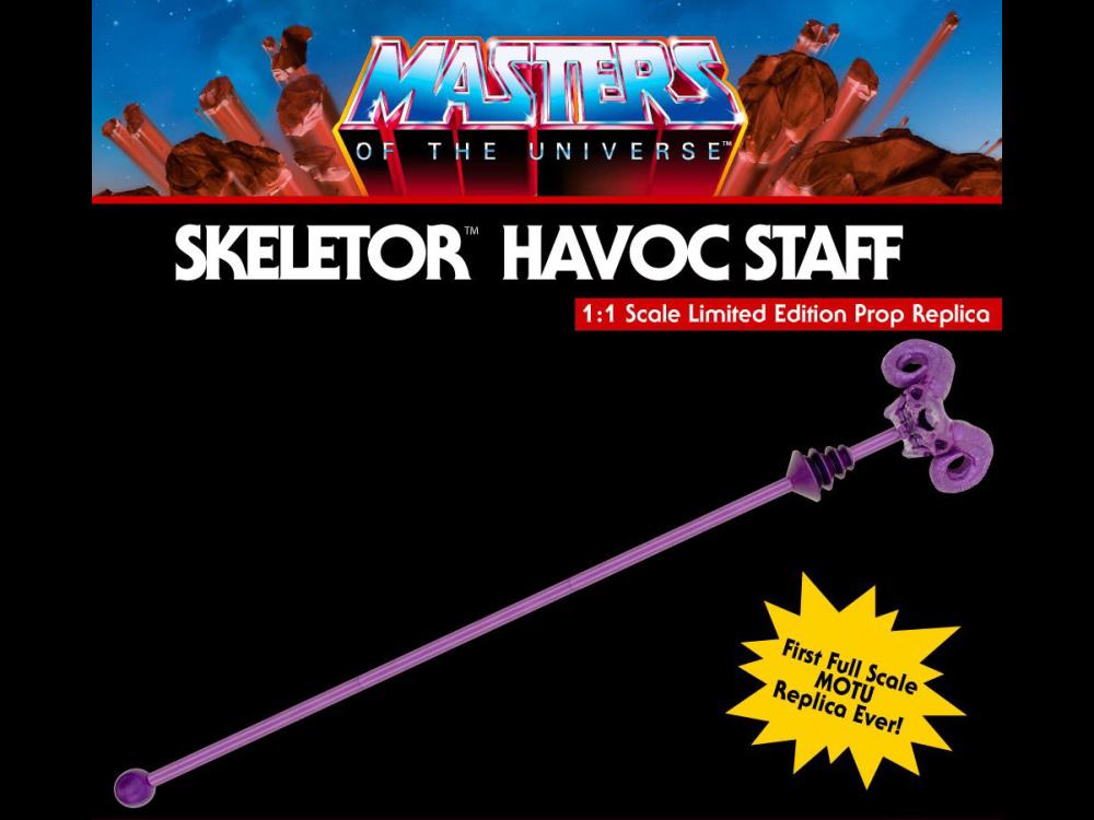 Masters of the Universe Skeletor Havoc Staff 1/1 Scale Limited Edition Prop Replica Gallery Image 6