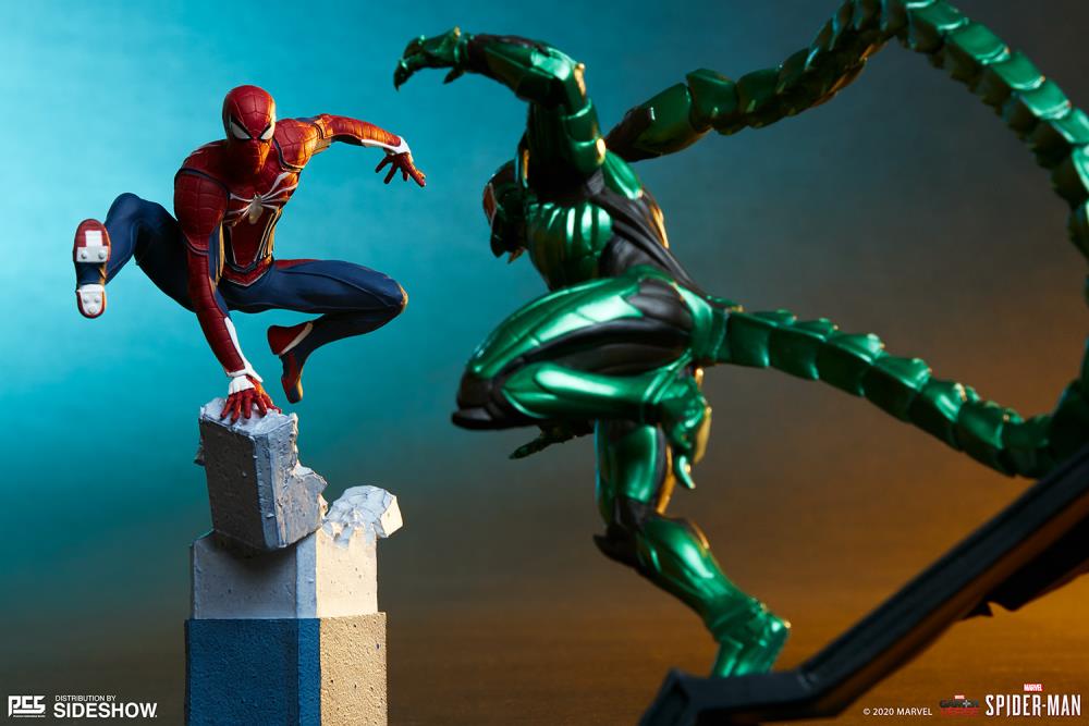 Spider-Man (2018 Video Game) Spider-Man / Rhino / Scorpion 1/12 Scale Limited Edition Diorama Statue Set Gallery Image 18