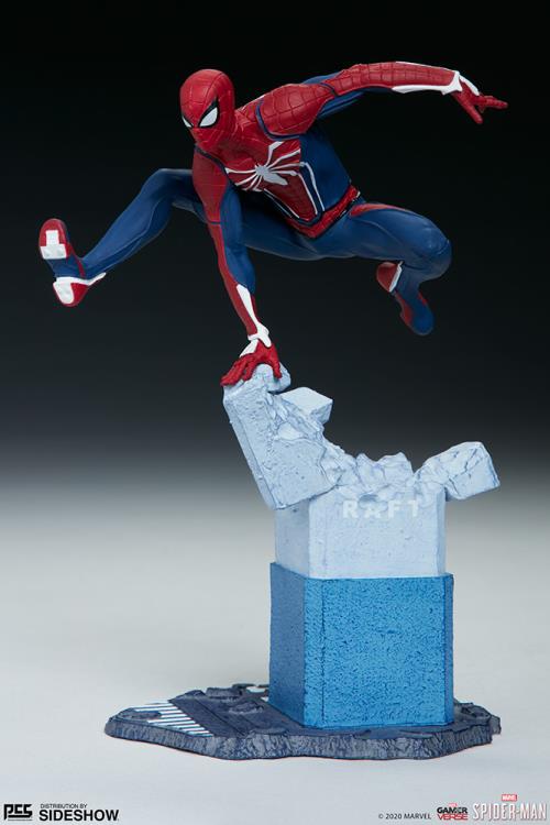 Spider-Man (2018 Video Game) Spider-Man / Rhino / Scorpion 1/12 Scale Limited Edition Diorama Statue Set Gallery Image 6