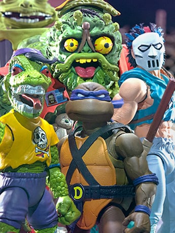Teenage Mutant Ninja Turtles ULTIMATES! Wave 4 Set of 4 Figures