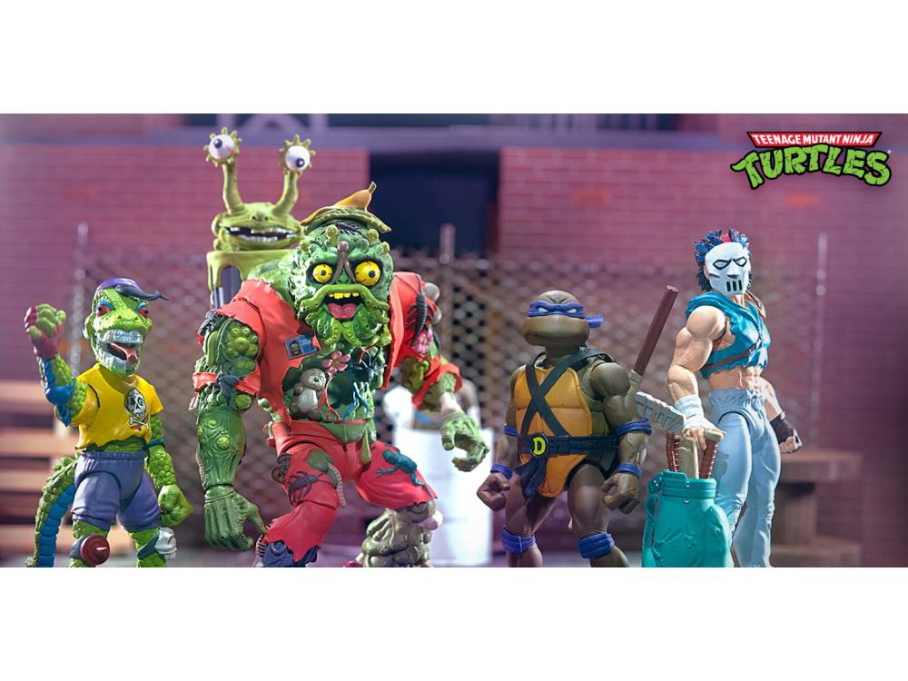 タートルズ　ユニバーサルモンスター　4体セット　TMNT Universal Monsters x Teenage Mutant Ninja Turtles – Black & White