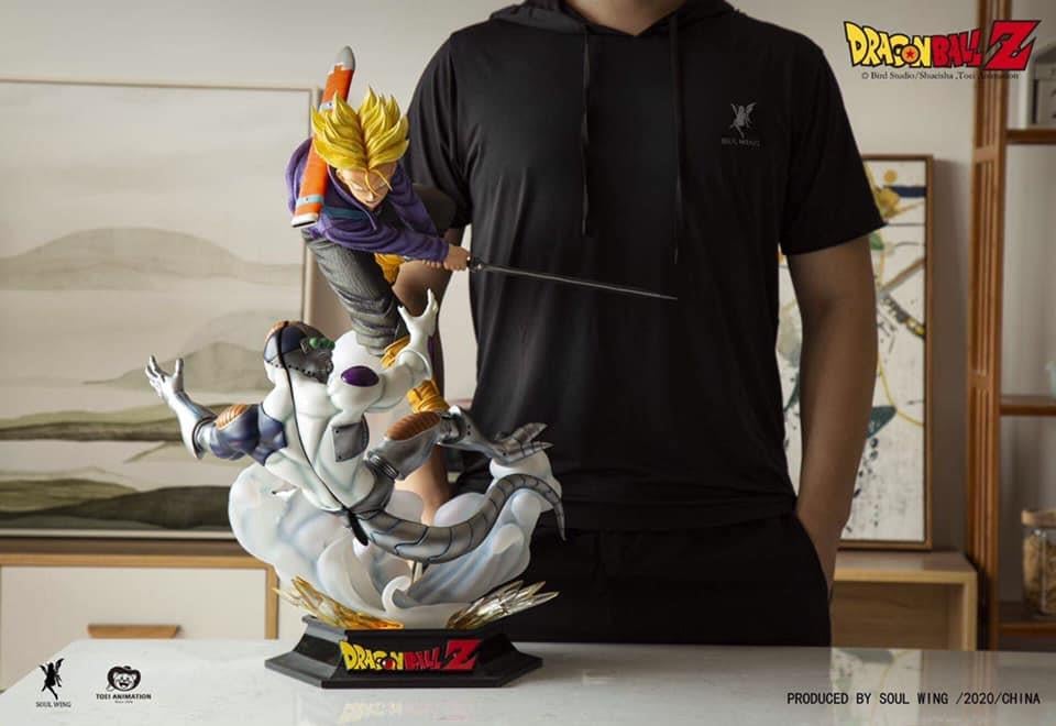 Super Saiyan Trunks vs Mecha Freeza 1/4 Scale Statue Gallery Image 13