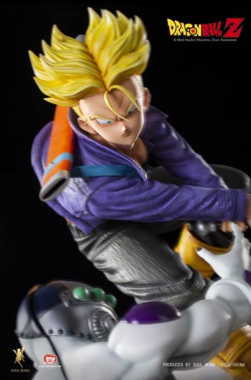 Super Saiyan Trunks vs Mecha Freeza 1/4 Scale Statue Gallery Image 7