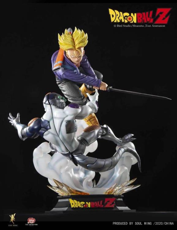 Super Saiyan Trunks vs Mecha Freeza 1/4 Scale Statue Gallery Image 3