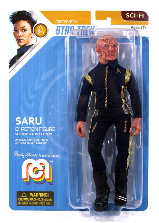 Star Trek Discovery Saru 8" Mego Figure Gallery Image 8