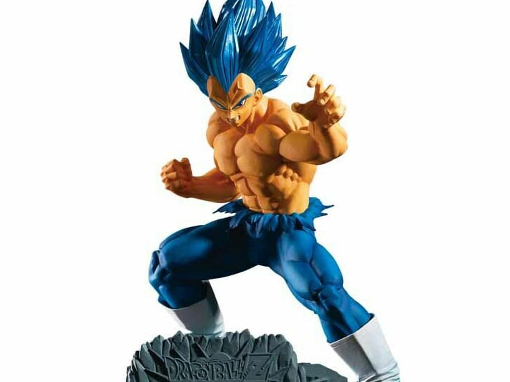 Dragon Ball Z: Dokkan Battle 6th Anniversary SSGSS Evolved Vegeta Figure Gallery Image 1