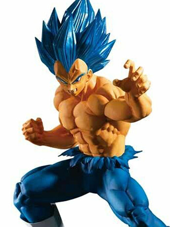 Dragon Ball Z: Dokkan Battle 6th Anniversary SSGSS Evolved Vegeta Figure Gallery Image 2