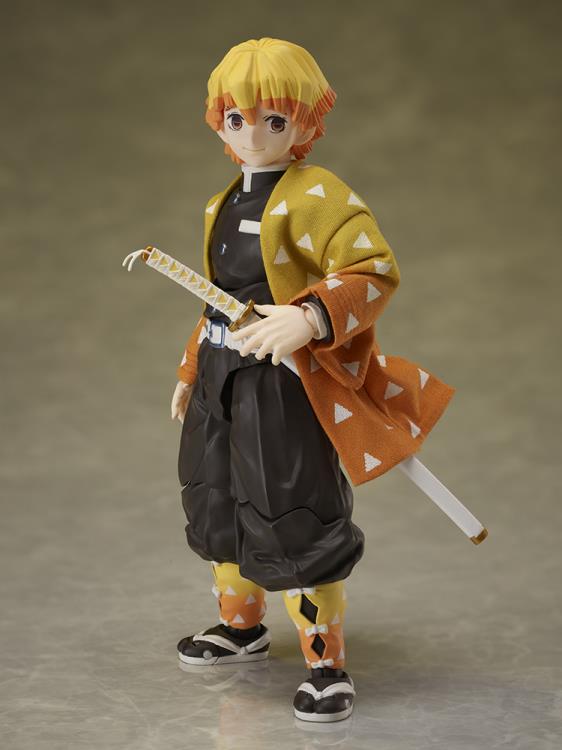Demon Slayer: Kimetsu no Yaiba BUZZmod. Zenitsu Agatsuma 1/12 Scale Action Figure Gallery Image 3