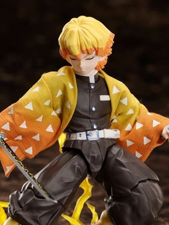 Demon Slayer: Kimetsu no Yaiba BUZZmod. Zenitsu Agatsuma 1/12 Scale Action Figure Gallery Image 2