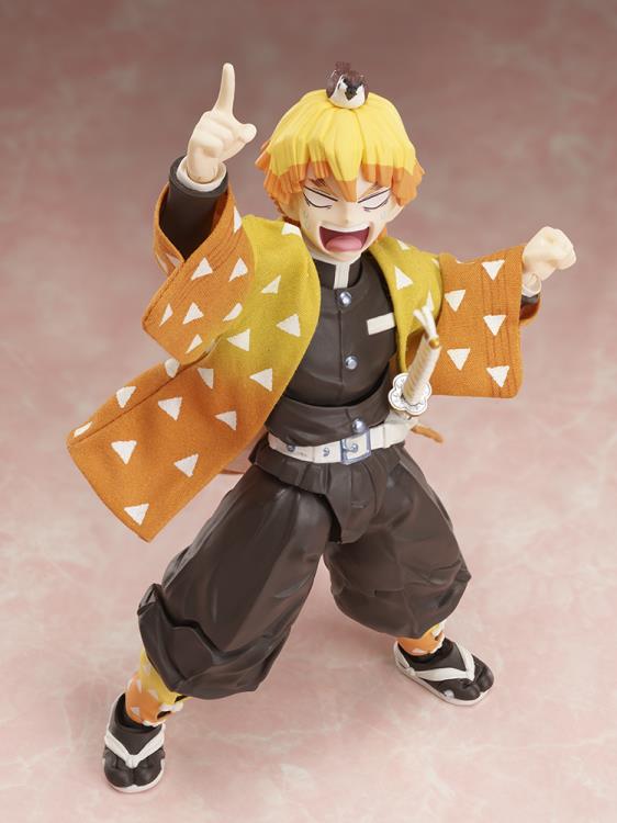 Demon Slayer: Kimetsu no Yaiba BUZZmod. Zenitsu Agatsuma 1/12 Scale Action Figure Gallery Image 6