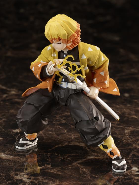Demon Slayer: Kimetsu no Yaiba BUZZmod. Zenitsu Agatsuma 1/12 Scale Action Figure Gallery Image 5