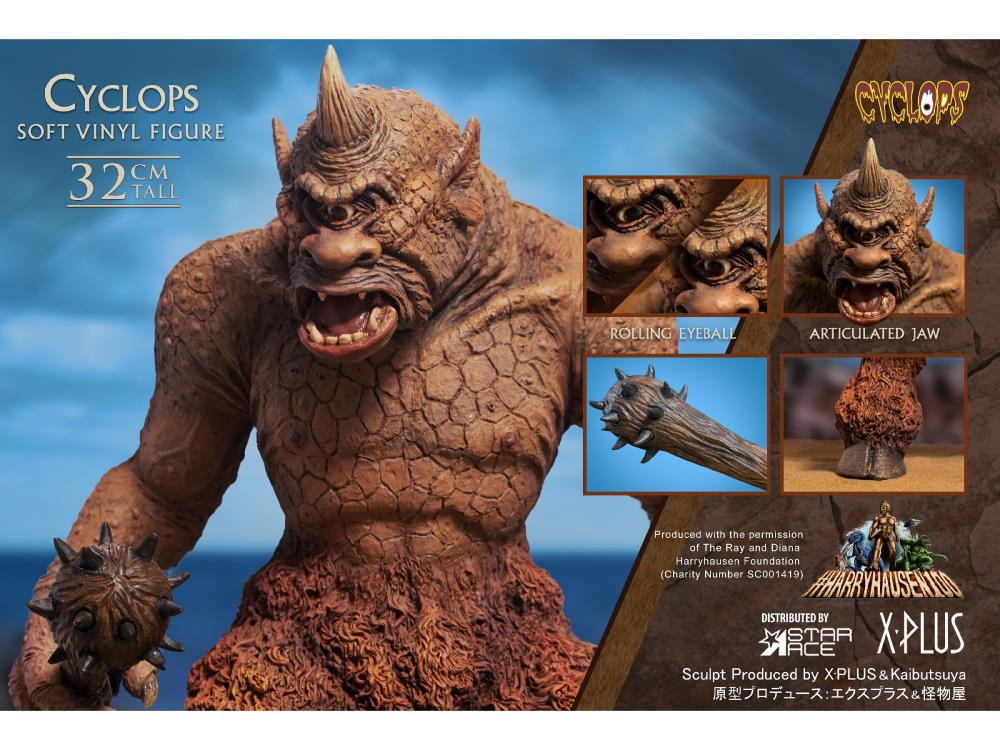 The 7th Voyage of Sinbad Cyclops Soft Vinyl Figure Gallery Image 12