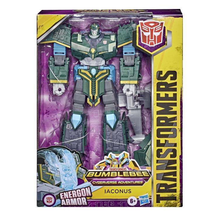 Transformers: Cyberverse Ultimate Energon Armor Iaconus Figure Gallery Image 6