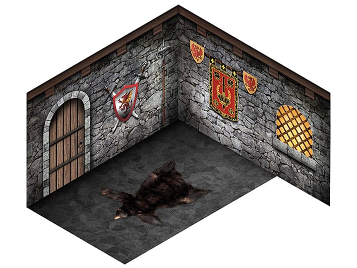 Castle Room 1/12 Scale Diorama Scene Gallery Image 1