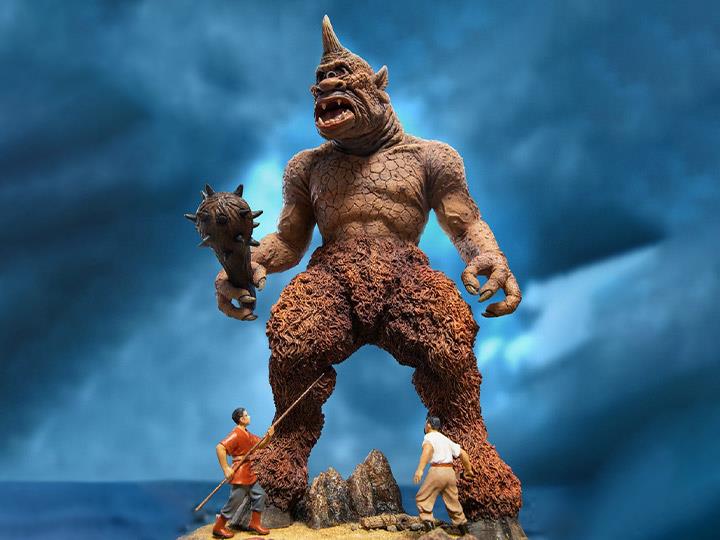 The 7th Voyage of Sinbad Ray Harryhausen 100th Anniversary Cyclops Deluxe Soft Vinyl Figure Gallery Image 1