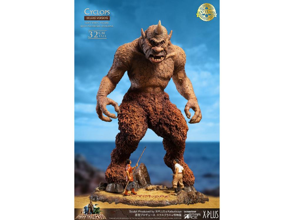 The 7th Voyage of Sinbad Ray Harryhausen 100th Anniversary Cyclops Deluxe Soft Vinyl Figure Gallery Image 5