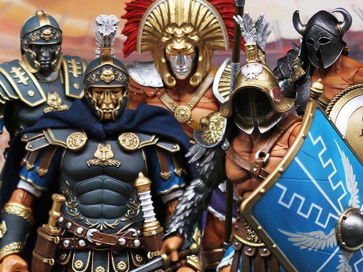 Combatants Wave 2 Set of 5 Figures (With Bonus) Gallery Image 1