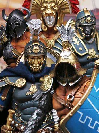 Combatants Wave 2 Set of 5 Figures (With Bonus) Gallery Image 2