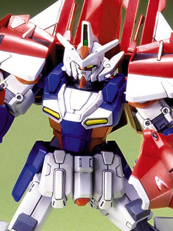 New Mobile Report Gundam Wing Dual Story: G-UNIT Gundam HGGU Gundam L.O. Booster Exclusive 1/144 Scale Model Kit Gallery Image 2