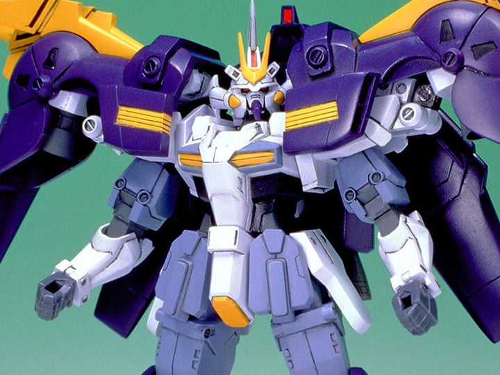 New Mobile Report Gundam Wing Dual Story: G-UNIT HGGU Gundam Aesculapius Exclusive 1/144 Scale Model Kit Gallery Image 1