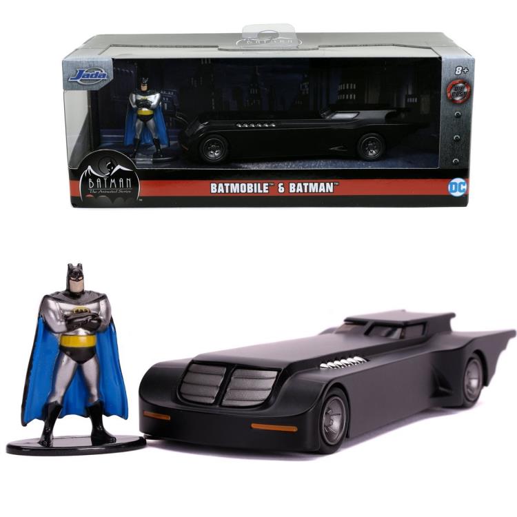 Batman: The Animated Series Metals Die Cast 1/32 Scale Batmobile With Batman Gallery Image 7