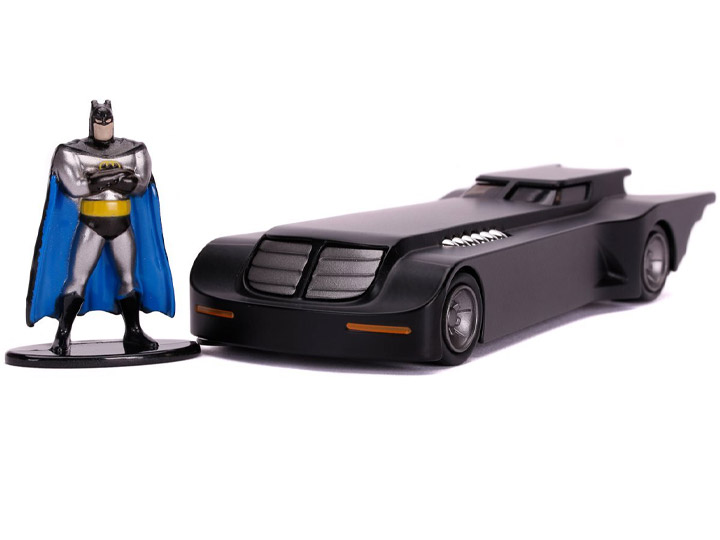 Batman: The Animated Series Metals Die Cast 1/32 Scale Batmobile With Batman Gallery Image 1