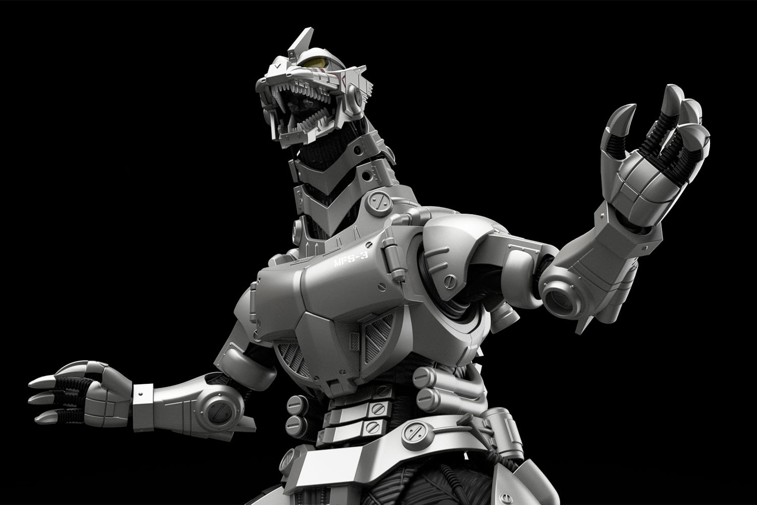 Godzilla Against Mechagodzilla Kiryu Model Kit (Reissue) Gallery Image 14