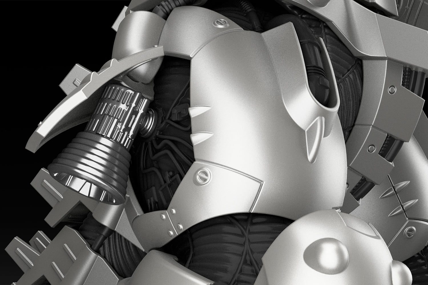 Godzilla Against Mechagodzilla Kiryu Model Kit (Reissue) Gallery Image 19