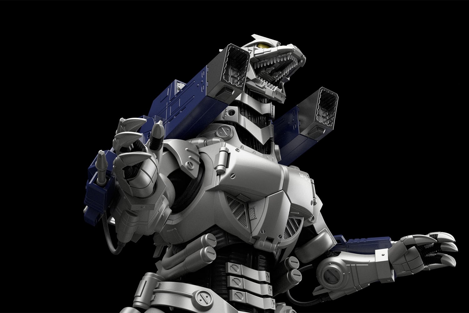 Godzilla Against Mechagodzilla Kiryu Model Kit (Reissue) Gallery Image 12