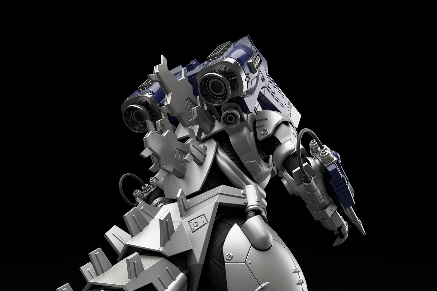 Godzilla Against Mechagodzilla Kiryu Model Kit (Reissue) Gallery Image 17
