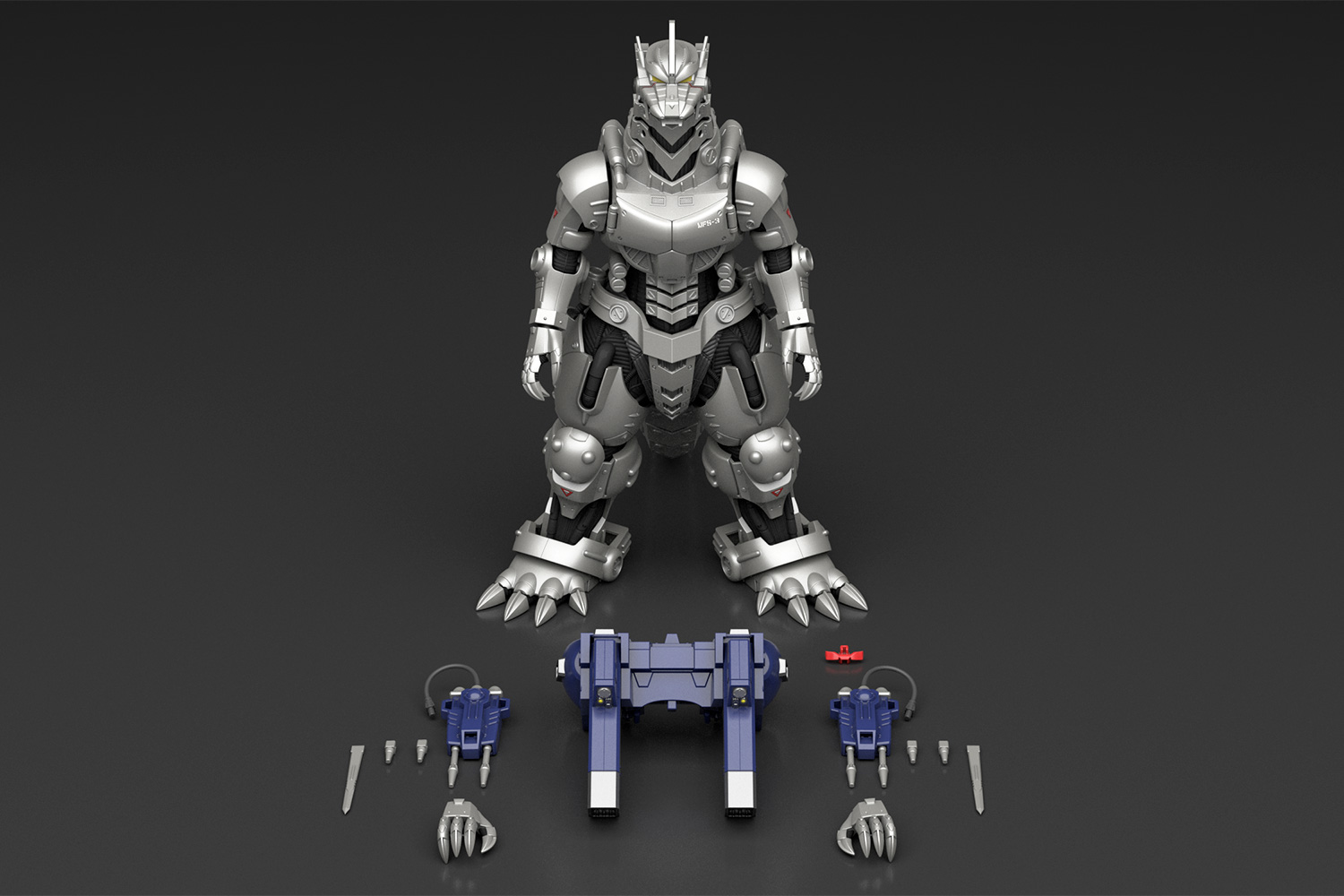 Godzilla Against Mechagodzilla Kiryu Model Kit (Reissue) Gallery Image 26