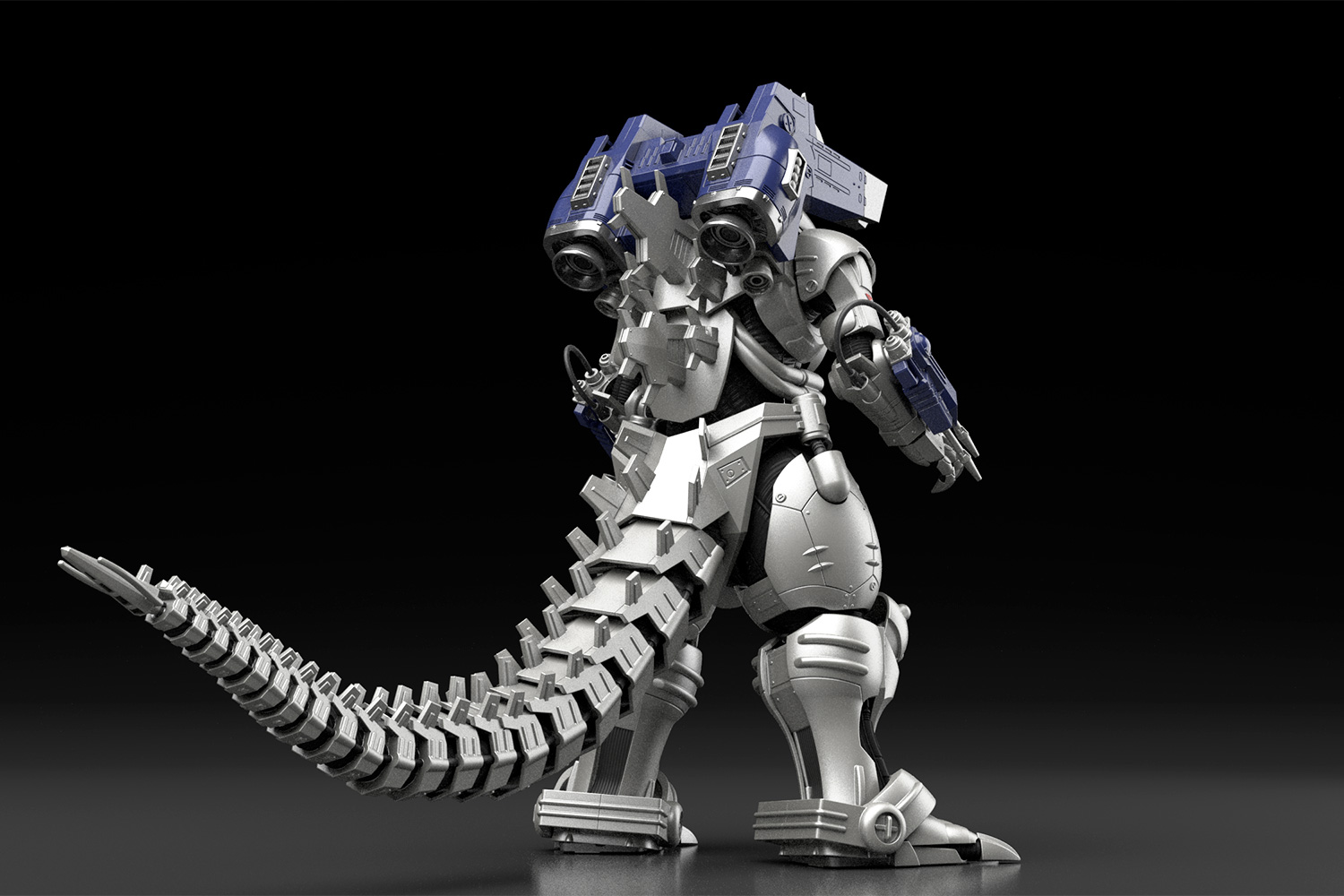 Godzilla Against Mechagodzilla Kiryu Model Kit (Reissue) Gallery Image 5