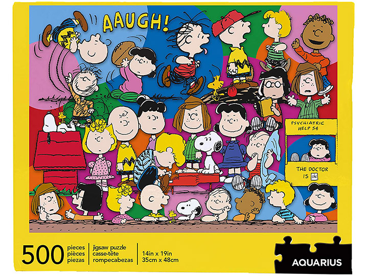 Peanuts Cast 500-Piece Puzzle Gallery Image 1