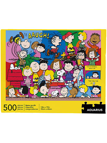 Peanuts Cast 500-Piece Puzzle Gallery Image 2