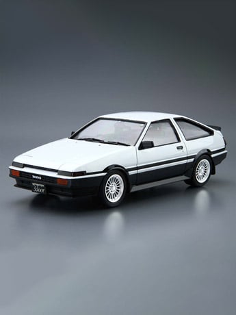 Toyota (1985) AE86 Sprinter Trueno GT-Apex 1/24 Scale Model Kit