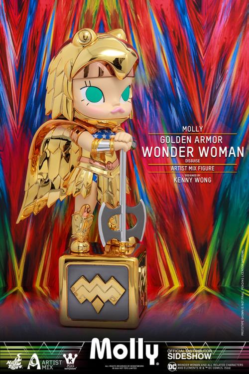 DC Comics Molly Golden Armor Wonder Woman Disguise Figure Gallery Image 4
