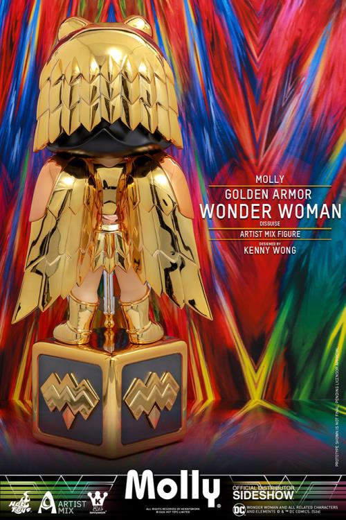 DC Comics Molly Golden Armor Wonder Woman Disguise Figure Gallery Image 5