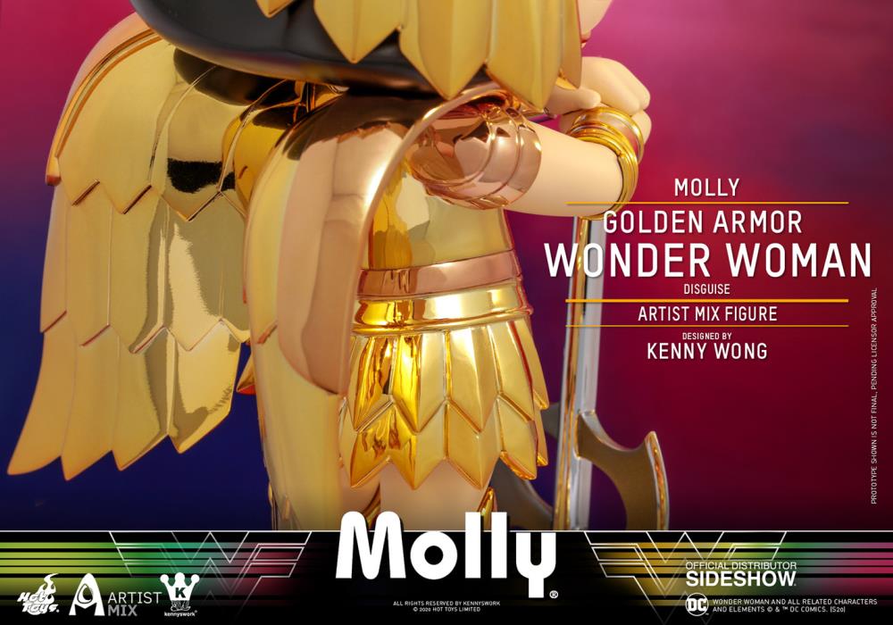 DC Comics Molly Golden Armor Wonder Woman Disguise Figure Gallery Image 10