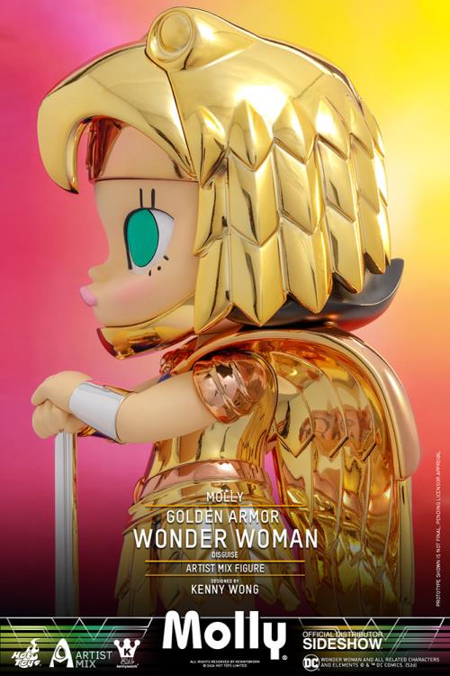 DC Comics Molly Golden Armor Wonder Woman Disguise Figure Gallery Image 11