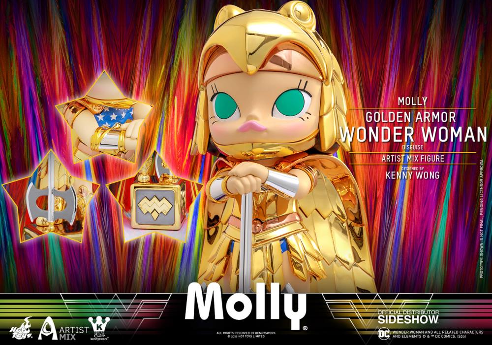 DC Comics Molly Golden Armor Wonder Woman Disguise Figure Gallery Image 12