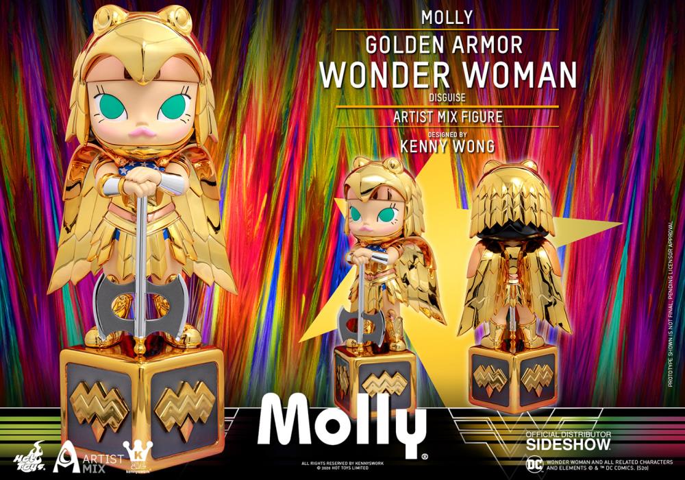 DC Comics Molly Golden Armor Wonder Woman Disguise Figure Gallery Image 13