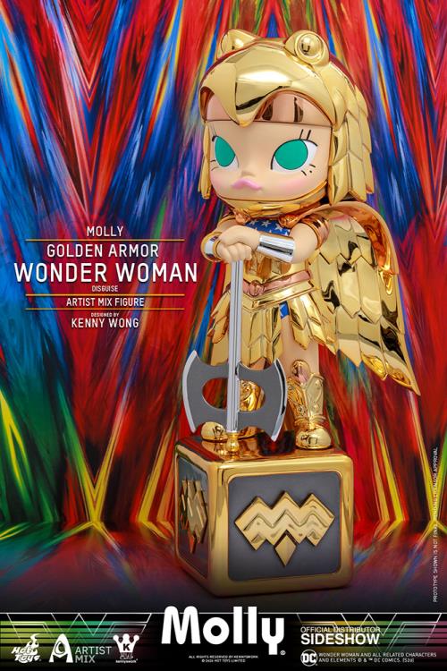 DC Comics Molly Golden Armor Wonder Woman Disguise Figure Gallery Image 6