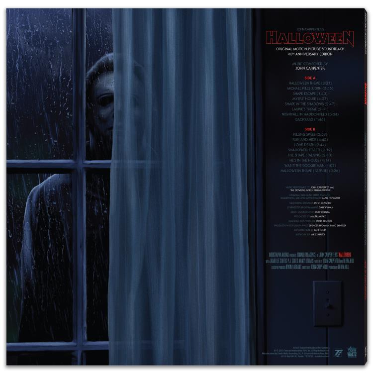 Halloween 40th Anniversary Edition Original Soundtrack Vinyl LP Gallery Image 4