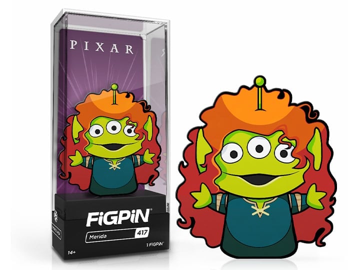Alien Remix FiGPiN #417 Alien Merida Gallery Image 1