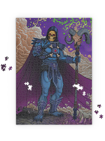Masters of the Universe: Skeletor 1000-Piece Puzzle Gallery Image 2
