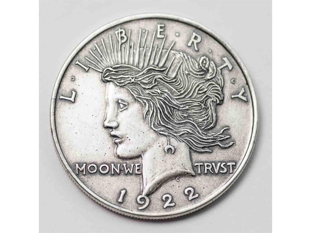 American Gods Shadow's Liberty Head & Moon Coin Gallery Image 3