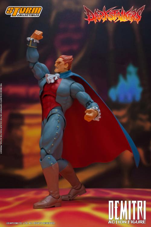 Darkstalkers Demitri Maximoff 1/12 Scale Action Figure Gallery Image 10