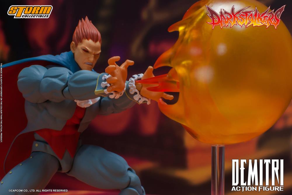 Darkstalkers Demitri Maximoff 1/12 Scale Action Figure Gallery Image 14