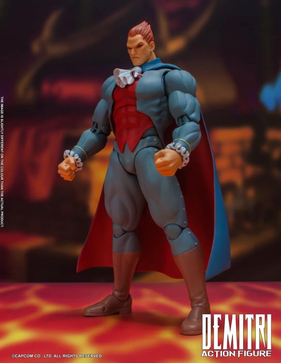 Darkstalkers Demitri Maximoff 1/12 Scale Action Figure Gallery Image 6