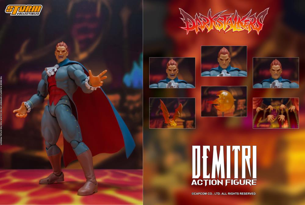 Darkstalkers Demitri Maximoff 1/12 Scale Action Figure Gallery Image 21